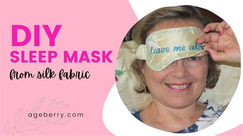 DIY sleep mask