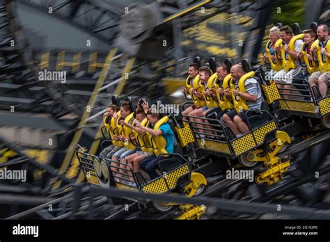 The Smiler World Record Breaking Inversion Rollercoaster At Alton