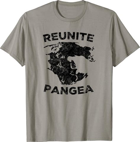 Reunite Pangea Funny Geologist T Shirt Uk Fashion