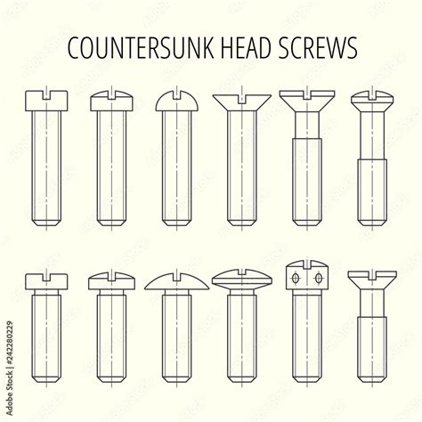 Countersunk Screws