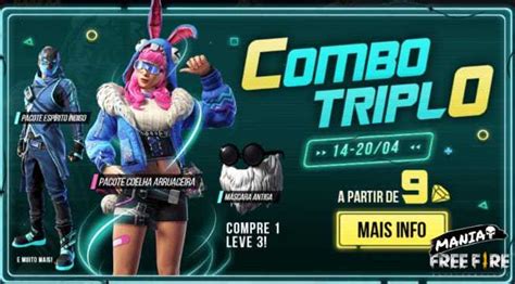 Barba Rara No Evento Combo Triplo Mania Free Fire