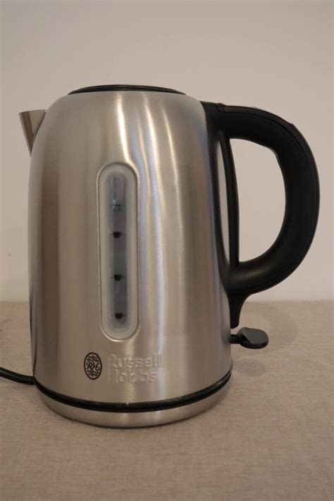 Russell Hobbs L Quiet Boil Kettle Brushed Stainless Steel