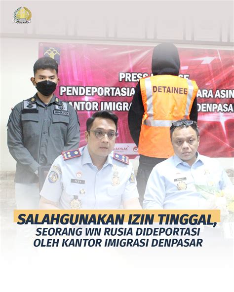 Ditjen Imigrasi On Twitter Karena Menyalahgunakan Izin Tinggal