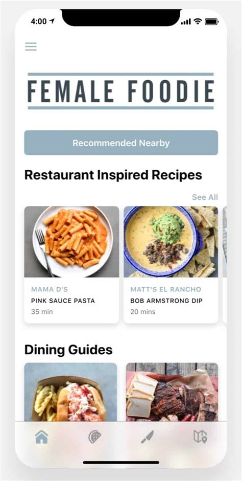 The Female Foodie App Female Foodie