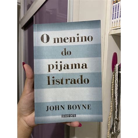 Livro O Menino Do Pijama Listrado Novo Shopee Brasil