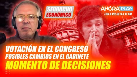 Milei Ante La Votación En El Congreso Y Posibles Cambios En El Gabinete