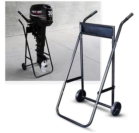 Kg Folding Outboard Motor Stand Carrier Trolley Stand With Rubber