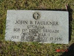 John Benjamin Faulkner 1889 1951 Find A Grave Memorial