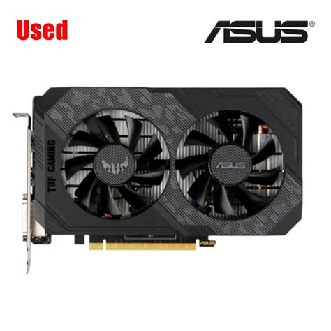 Usado Asus Tuf Gtx 1660 Ti 1660ti 1660 S 6gb Placas De V Deo Para Jogos