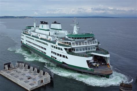 Wsf Mv Samish Washington State Ferry Mv Samish Pulls I Flickr