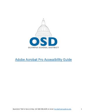 Fillable Online Create And Verify PDF Accessibility Acrobat Pro