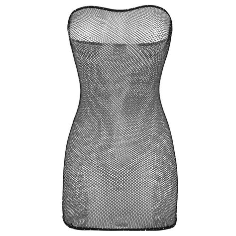 Us Women Sheer Mesh Mini Dress Bodycon Tube Dress See Through Nightwear Clubwear Ebay