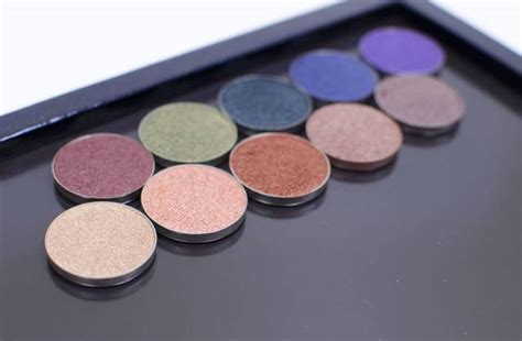 Review Of The Makeup Geek Foiled Eyeshadows Rebeccakshores