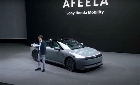 Sony Honda Mobility Shows Off Updated Afeela Ev Sedan At Ces 2024