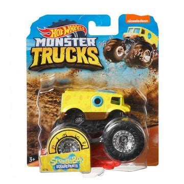 Hot Wheels Monster Trucks Spongyabob kisautó JatekBolt hu