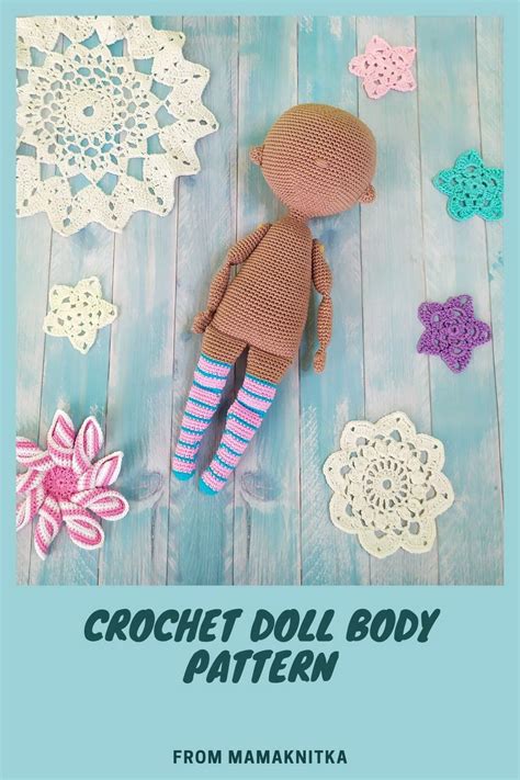 Crochet Doll Body Pattern Pdf In English Amigurumi Doll Etsy