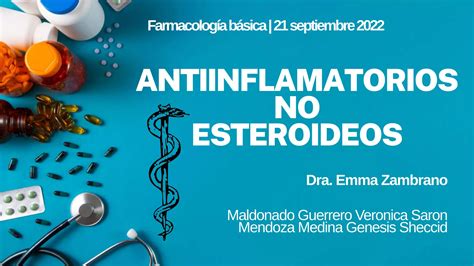 Antiinflamatorios No Esteroideospptx