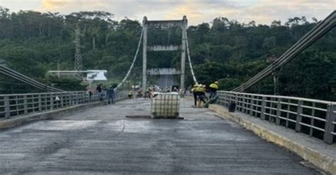 Los Trabajos De Fundici N En El Puente Puerto Napo Concluyeron