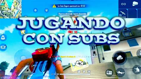 DIRECTO FREE FIRE RANKEANDO CON SUBSCRIPTORES NUEVA TEMPORADA