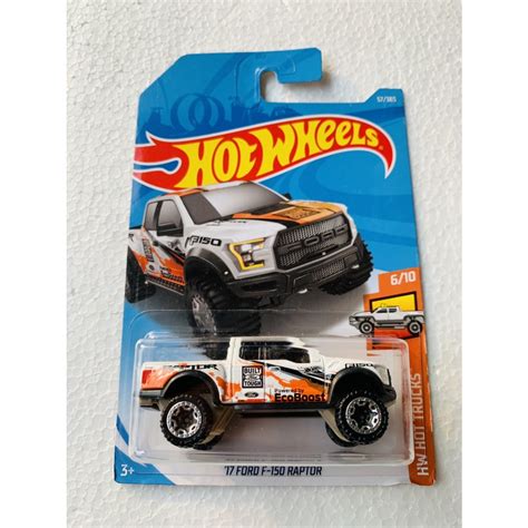 Jual HOT WHEELS HOTWHEELS 17 FORD F 150 RAPTOR PICKUP PUTIH HW HOT