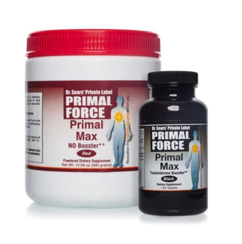 Primal Max Primal Force Dr Al Sears Md Natural Supplements