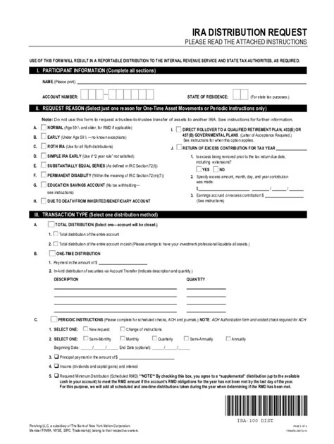 Fillable Scottrade Ira Distribution Form Printable Forms Free Online