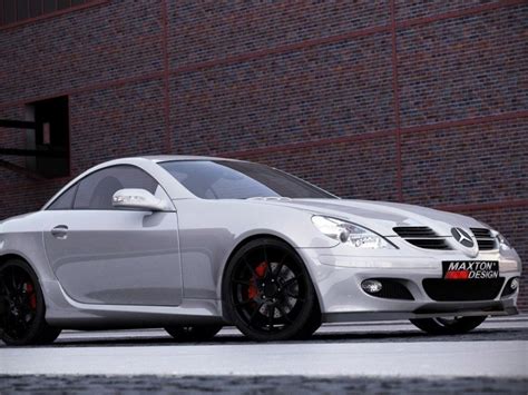 Front Splitter Mercedes SLK R171 Standard Bumper Maxton Design UK