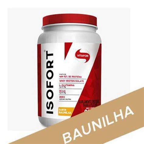 Isofort 900g Vitafor Whey Protein Magazine Luiza