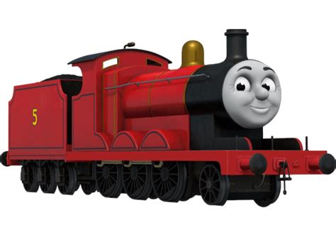 Cgi James The Red Engine Png By Charlieaat On Deviantart