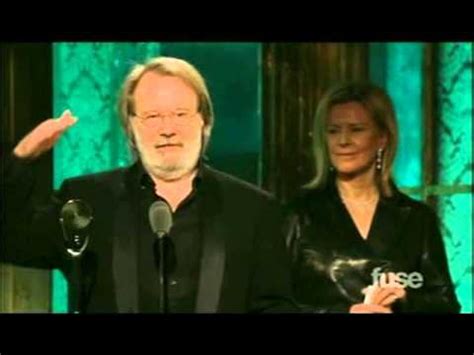 Video - ABBA inducted into the Rock and Roll Hall of Fame. Worth a ...