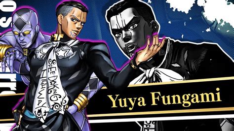 Jojo S Bizarre Adventure All Star Battle R Yuya Fungami Dlc Reveal