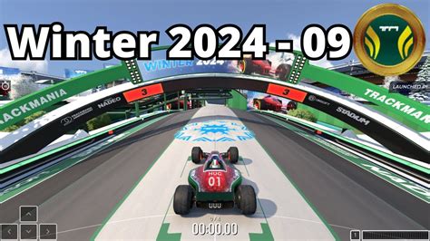 Trackmania Winter 2024 09 Author Medal YouTube