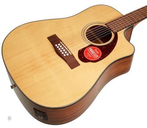 Fender Cd Sce Nat Wc String Electro Acoustic Guitar Kytary Ie