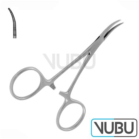 MICRO MOSQUITO ARTERY FORCEPS CURVED 10 0CM VUBU Medical Instrumente