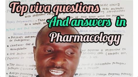 How To Pass A Pharmacology Viva Top Mcqs Essay Questions Answers