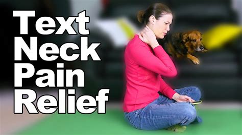 Text Neck Pain Relief Stretches And Exercises Ask Doctor Jo Youtube