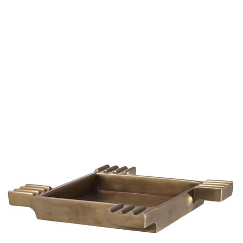 Eichholtz Ashtray Mack Vintage Brass Bei Villatmo De