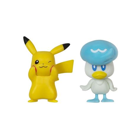 Jazwares Pokemon Pkw3357battle Figure Set Generation IX Quaxly And