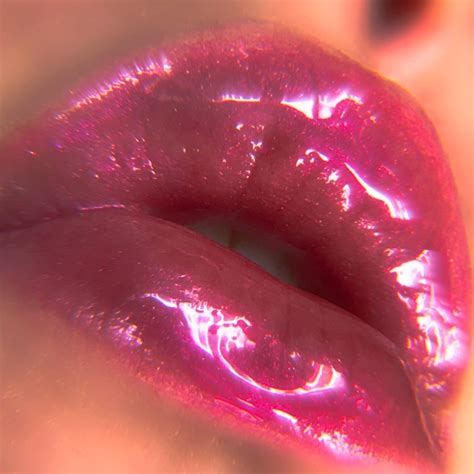 Spoiled — Lidtint Pink Color Schemes Beauty Shots Glossy Lips