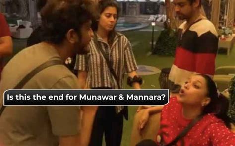 Bigg Boss 17 Munawar Faruqui Breaks Vase During Heated Argument With