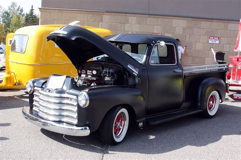 Chevrolet 3100 Truck Chevrolet 3100 Truck In Flat Black Wi Flickr