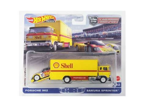 Hot Wheels Team Transport Sakura Sprinter Porsche Shell Scale Hobbies Ltd