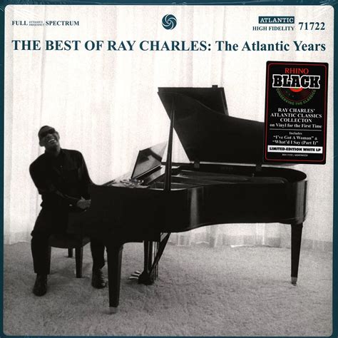 Ray Charles The Best Of Ray Charles The Atlantic Years Blue Vinyl