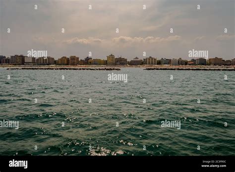 Beach on the Adriatic Sea in Rimini, Italy Stock Photo - Alamy