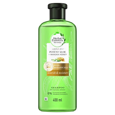 Herbal Essences Biorenew Potent Aloe Manuka Honey Shampoo 400ml Shopee Singapore