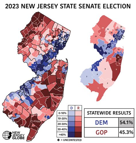 How every town voted in N.J.’s 2023 State Senate elections - New Jersey ...