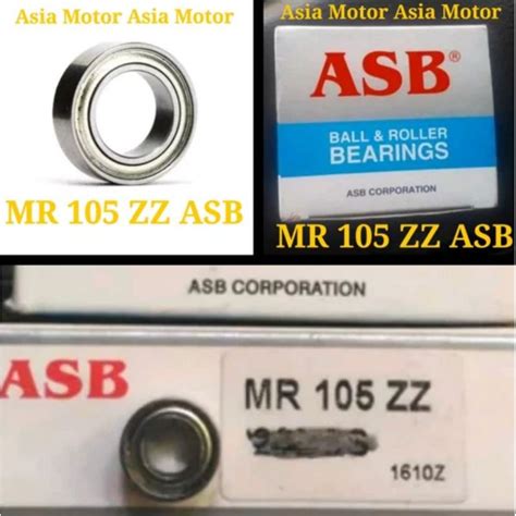 Jual Bearing Mr Zz Asb Ukuran X X Mm Bering Laher Laker Mr Zz