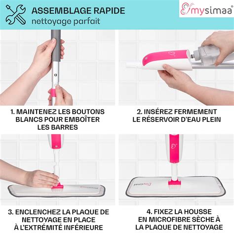 Glisten Spray Mop Serpilli Re En Nettoyage Tout Usage Avec