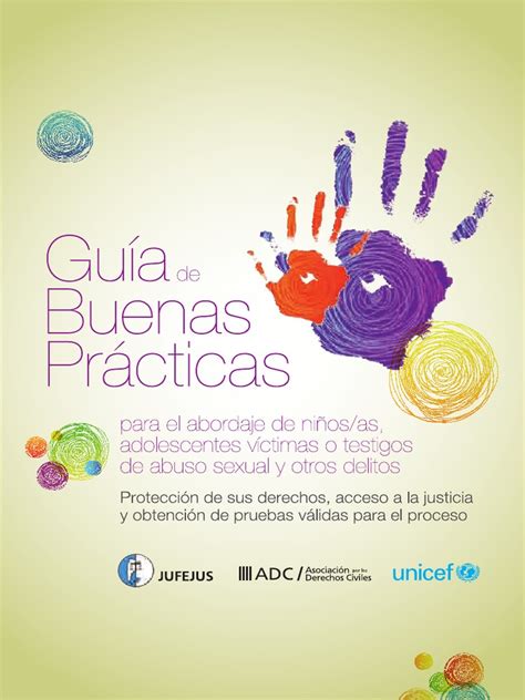 Guía De Buenas Prácticas Para El Abordaje De Niños Niñas Adolescentes