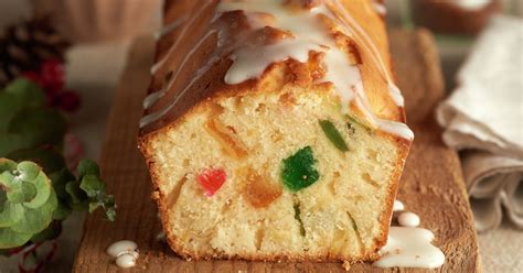 Plumcake De Navidad Con Frutas Escarchadas